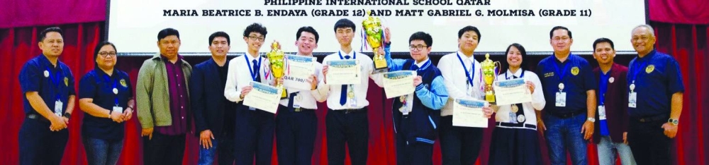 Senior Level category winners.