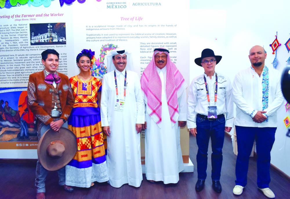 Embajada de México inaugura pabellón en Expo Doha 2023