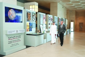 Sixth visual arts exhibition opened - Vimarsana News