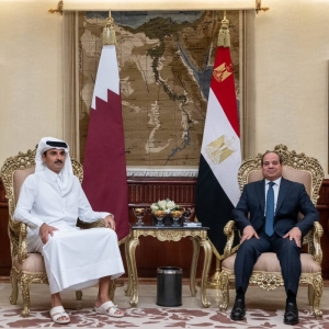Amir, Egyptian President discuss developments in Palestine - Vimarsana News