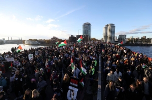 300,000 stage Armistice Day pro-Palestinian rally in London - Vimarsana News