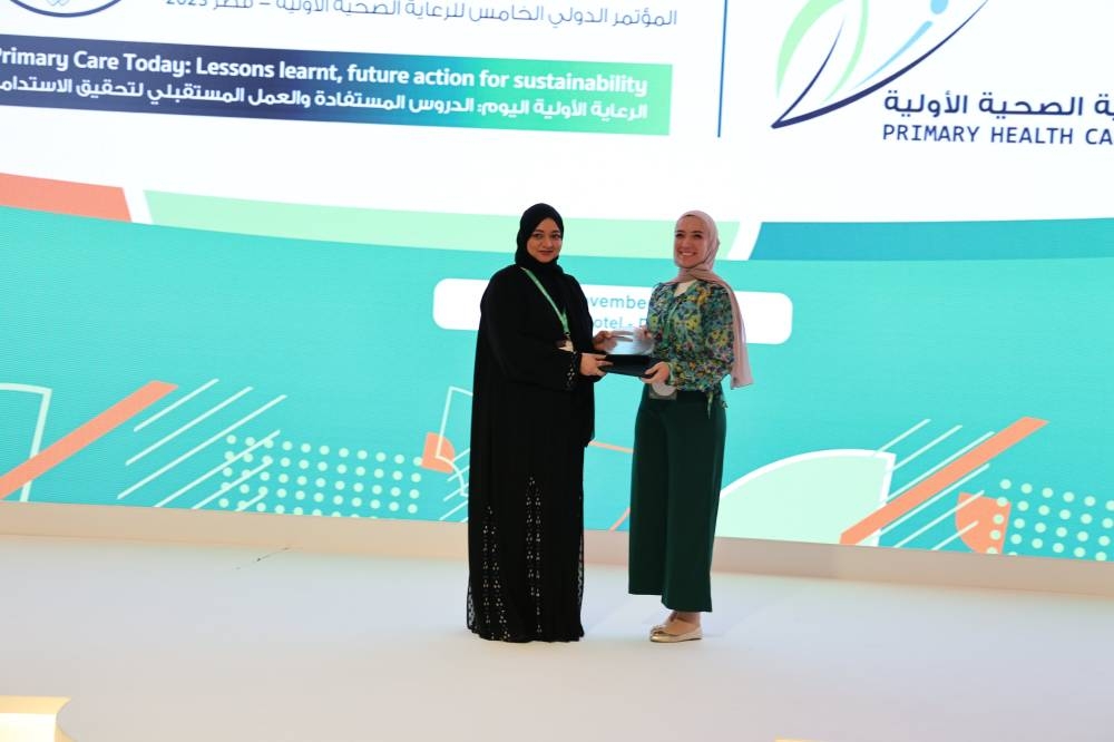 Honouing partners and sponsors of the 5th International PrimarHealth Care Conference 2023