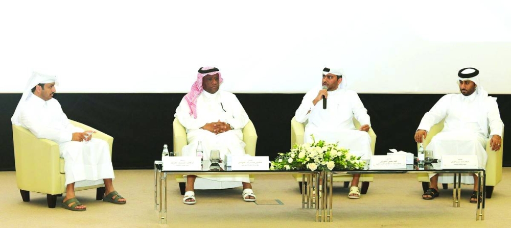 A panel of officials