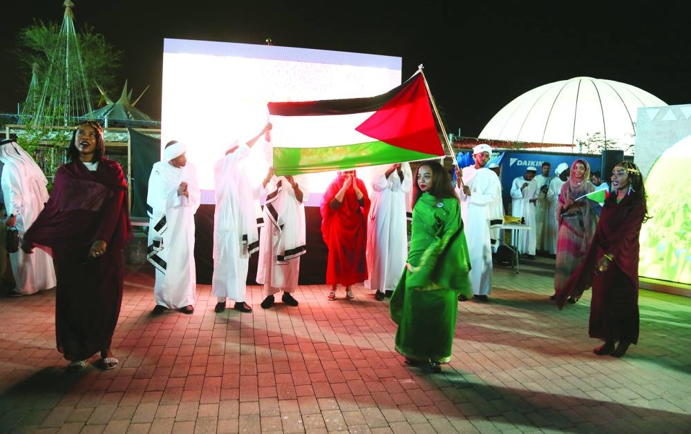 Snapshots from the opening of Sudan's pavilion at the expo.