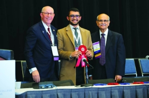 QU College of Medicine student feted in US event - Vimarsana News