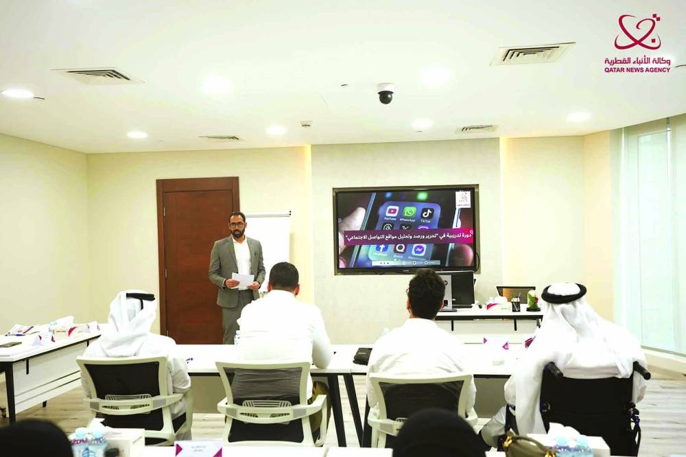 The five-day course developed and improved the skills of employees in various government institutions, equipping them with the necessary tools and knowledge to handle content on social media platforms.