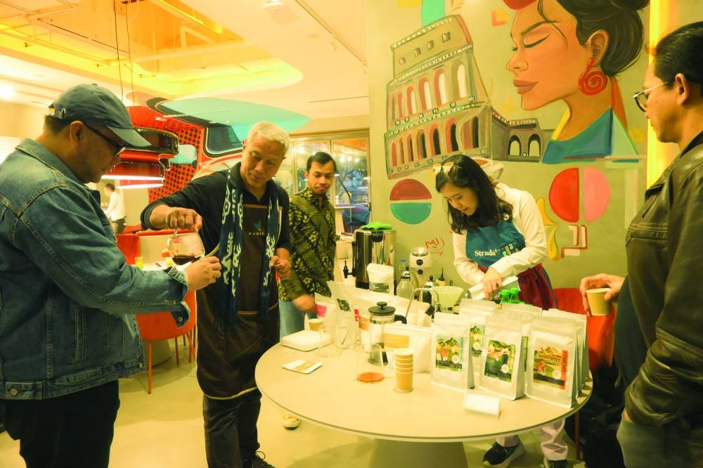 The coffee-tasting event at the NMoQ was part of the ‘Growing Kopi, Drinking Qahwa: Stories of Coffee in Qatar and Indonesia’ exhibition.