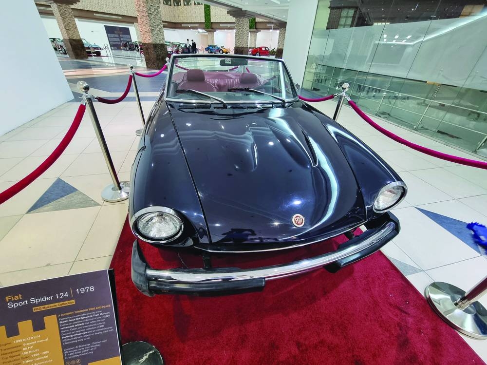 The 1978 Fiat Sport Spider. PICTURE: Joey Aguilar