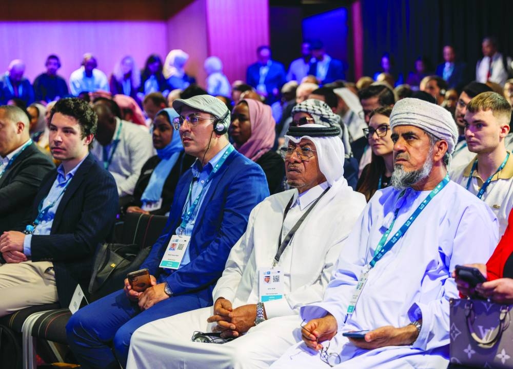 A section of the audience.