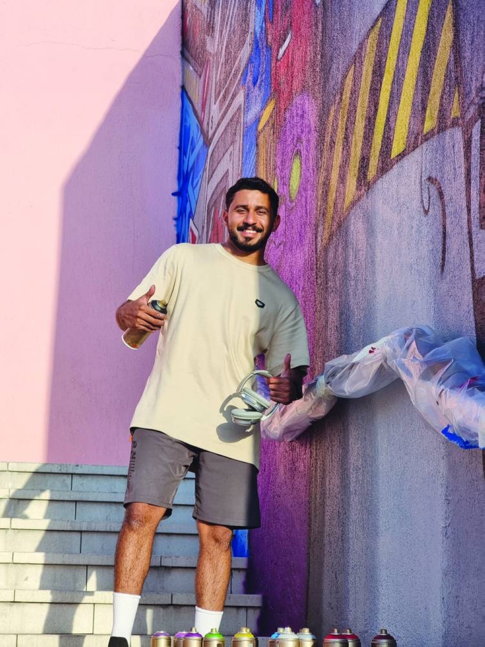 Hood at the Mina District Friday. PICTURE: Joey Aguilar