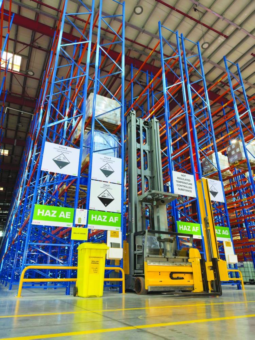 GWC's new logistics centre built specially for chemical storage and distribution.