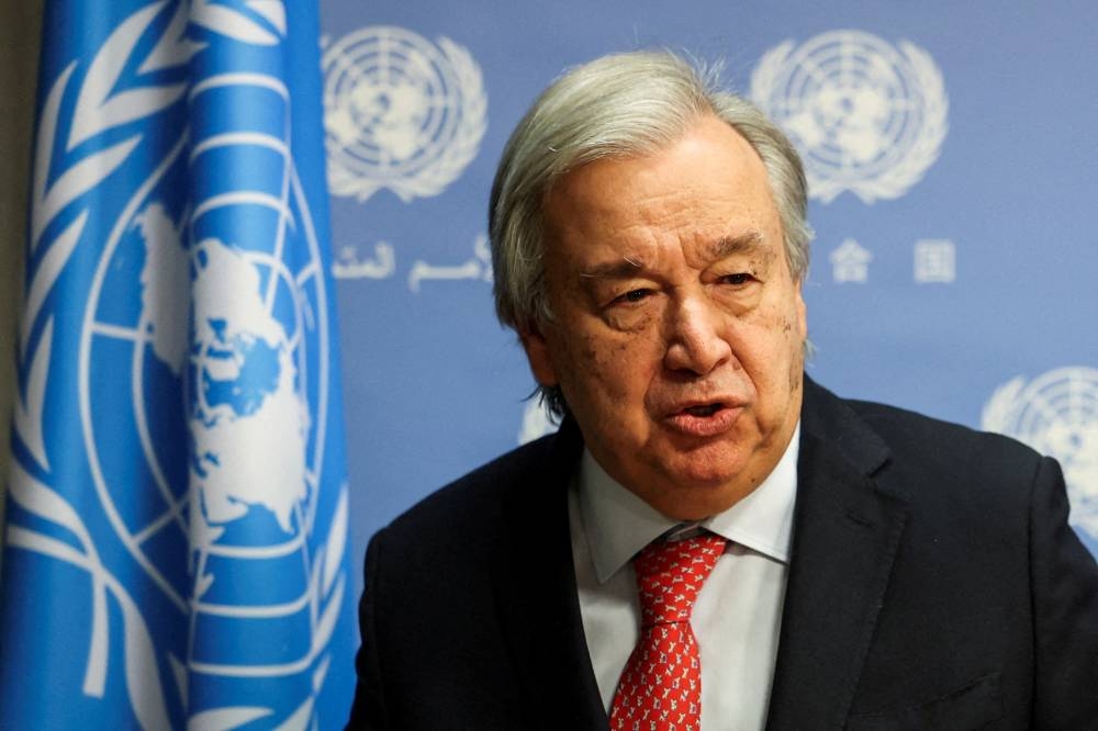 UN Secretary-General Antonio Guterres