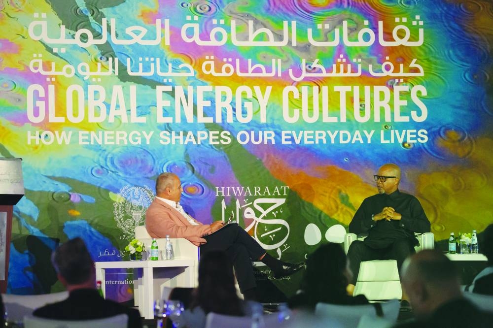 Keynote speaker, Victor Ehikhamenor and Dr Safwan Masri.