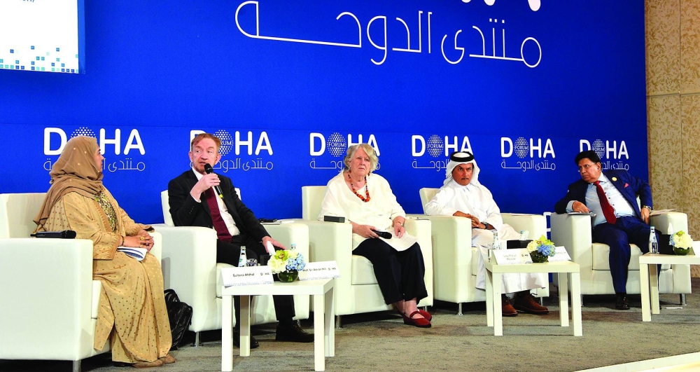 Panelists at the session Monday. PICTURE: Shaji Kayamkulam