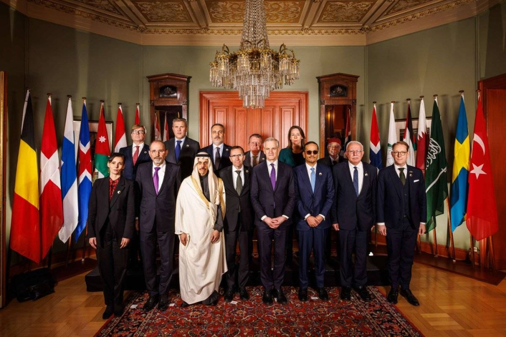 HE the Prime Minister and Minister of Foreign Affairs, Sheikh Mohamed bin Abdulrahman bin Jassim al-Thani Friday participates in the Ministerial Committee Meeting with Norway PM and Nordic, Benelux Foreign Ministers.