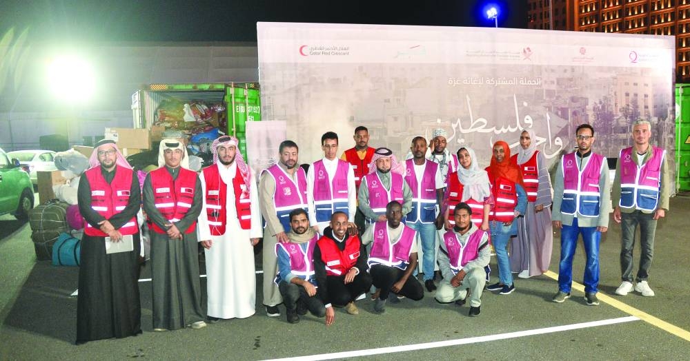 A snapshot from collection point at Katara. PICTURE: Shaji Kayamkulam