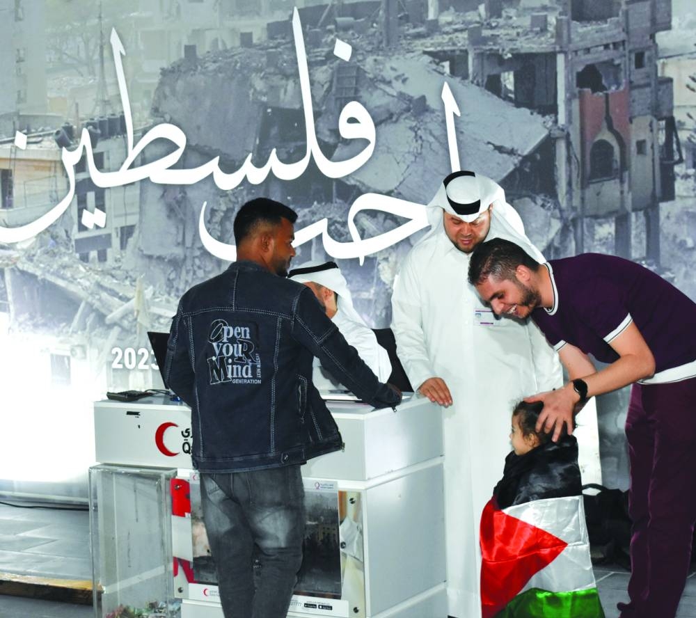 A snapshot from collection point at Souq Waqif. PICTURE: Thajudheen