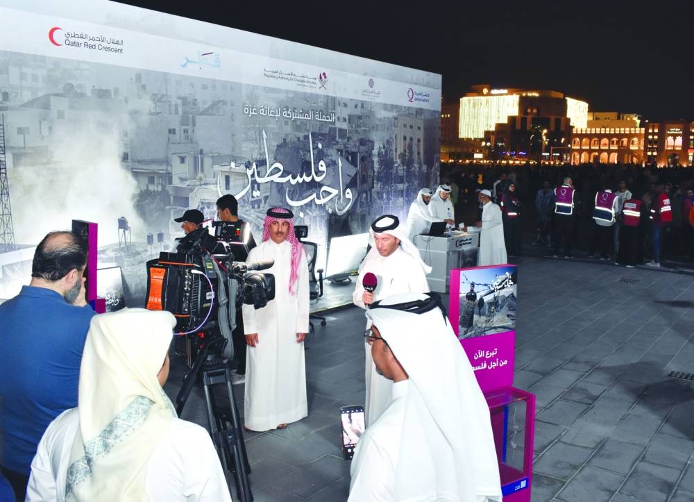 A snapshot from collection point at Souq Waqif. PICTURE: Thajudheen