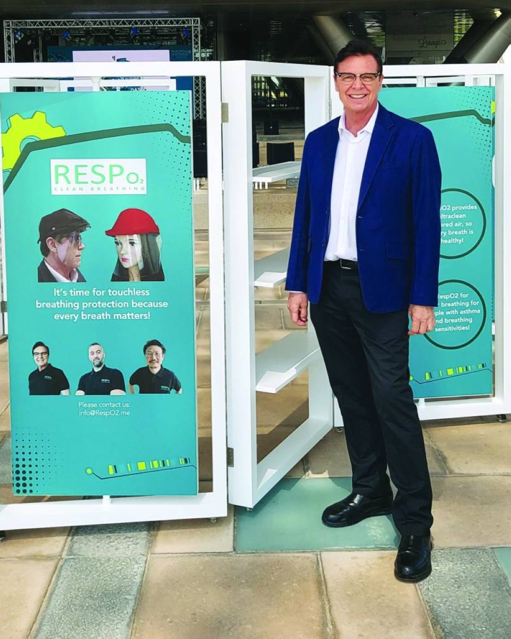 Dr Geoffrey Hicks, director of Health, Safety, Security and Environment at Qatar Environment and Energy Research Institute (QEERI), Hamad Bin Khalifa University (HBKU).