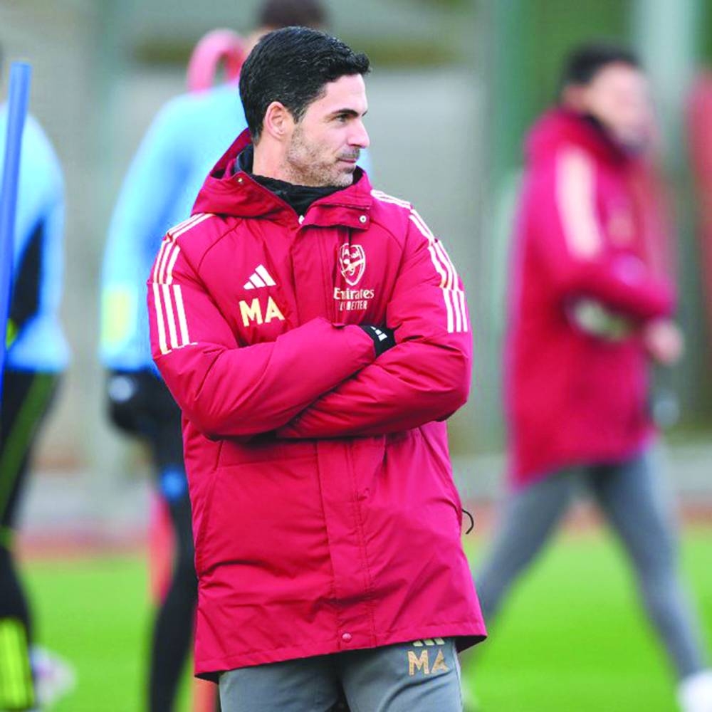 
Arsenal coach Mikel Arteta. 