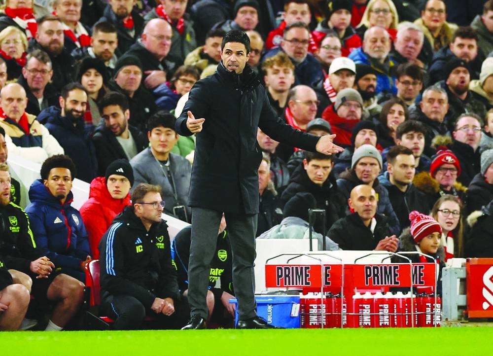 
Mikel Arteta’s Arsenal will regain top spot in the Premier League if they beat West Ham today.
 