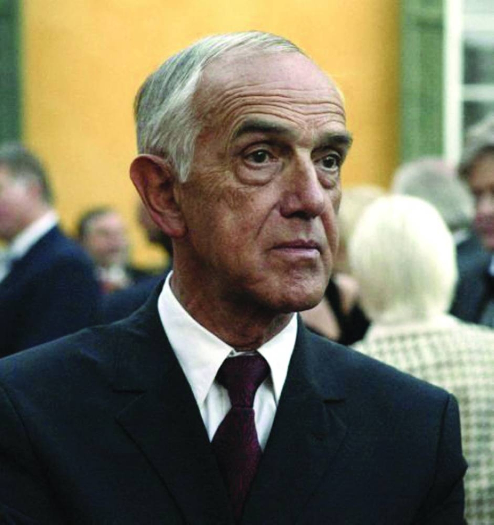 Austrian engineer Gaston Glock at an event in Velden, Carinthia, Austria. (AFP)