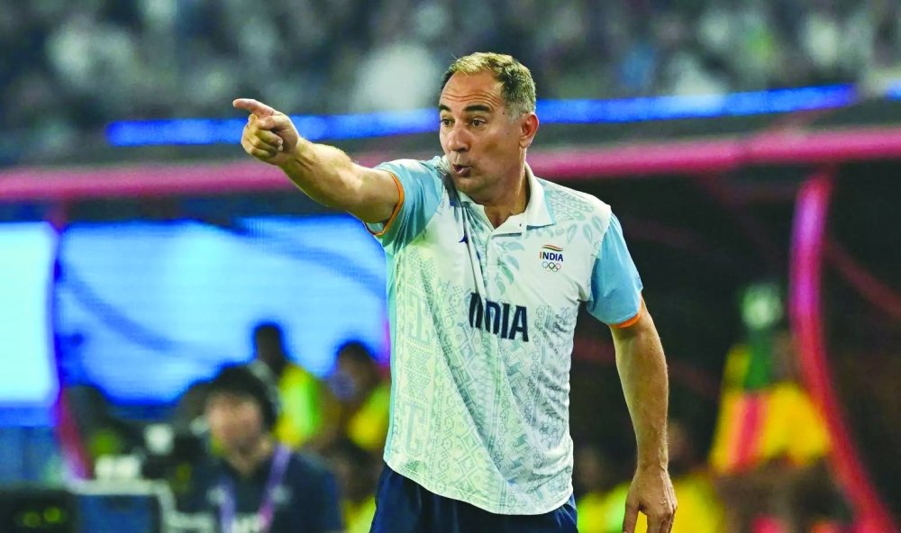 
India’s head coach Igor Stimac. 