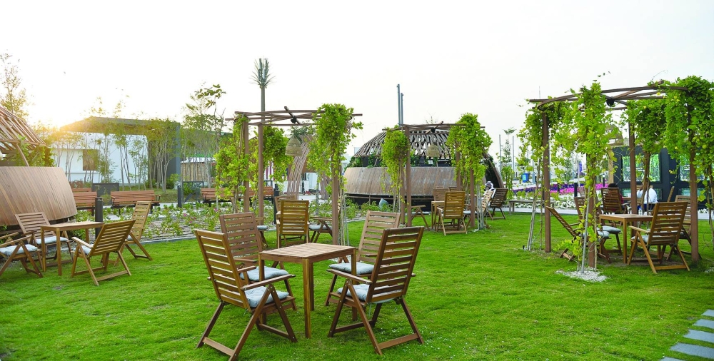 From the Rwanda pavilion at Expo 2023 Doha