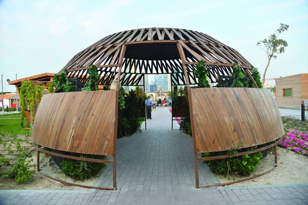 From the Rwanda pavilion at Expo 2023 Doha