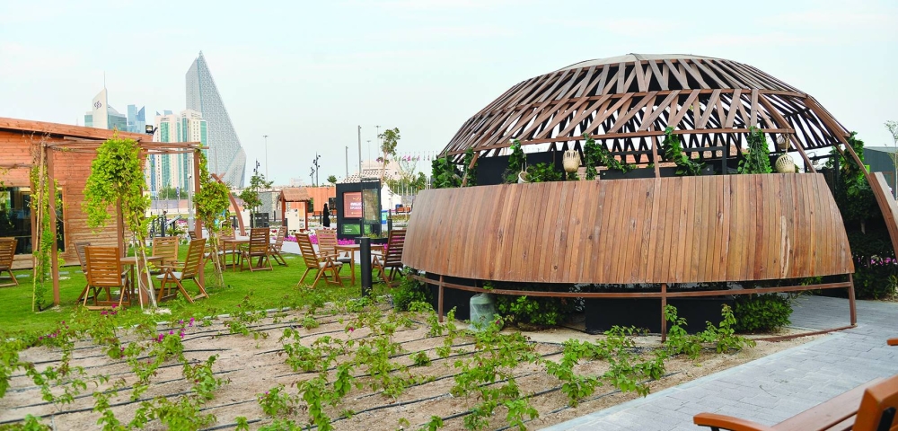 From the Rwanda pavilion at Expo 2023 Doha