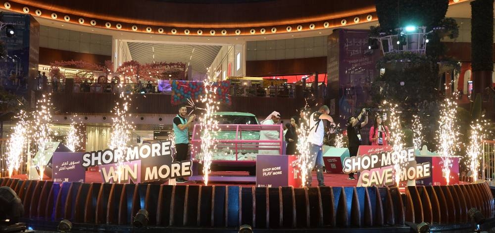 Fireworks to celebrate the event. PICTURE: Shaji Kayamkulam