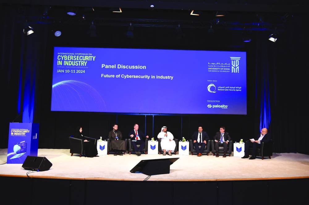 A panel discussion during the symposium.