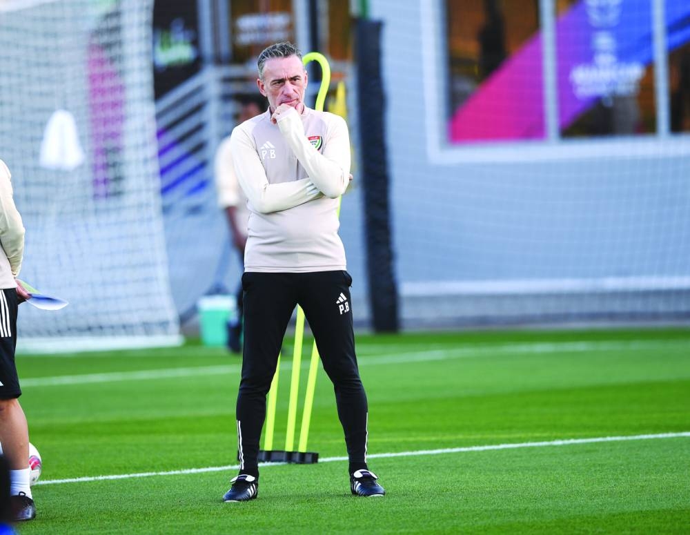 
UAE head coach Paulo Bento. 