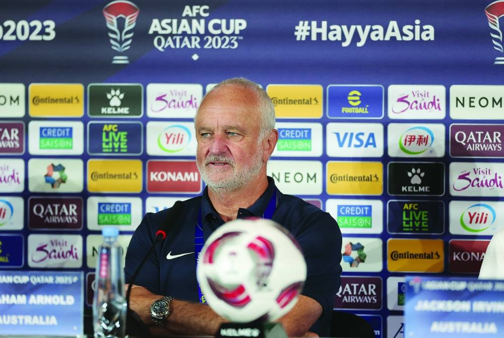 Australian coach Arnold Graham