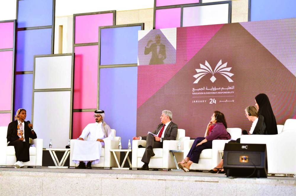 EAA panel discussion on education.