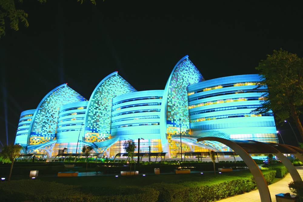 A view of Sidra Medicine.