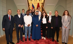Qatar's ambassador to Russian Federation honors Arabic Language Doha prize winners - Vimarsana News