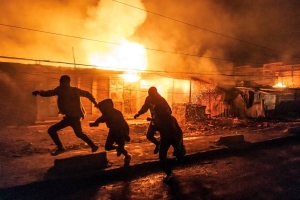 2 killed, 300 injured in massive fire in Kenya's Capital - Vimarsana News