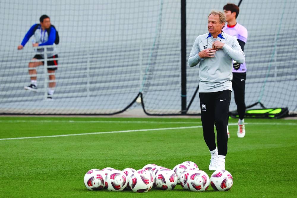 South Korea’s German coach Klinsmann says his team is determined to prove the doubters wrong and urged them to ‘relax’ in Tuesday’s semi-final.