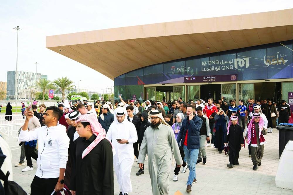 Qatar Rail noted that 6.22mn passengers used the metro and 236,000 passengers used the tram.
