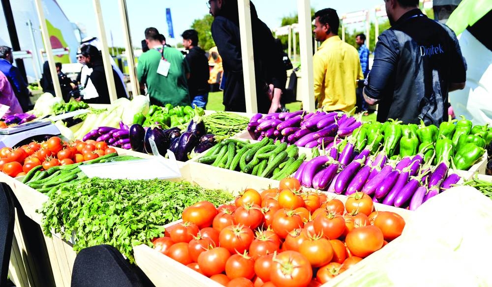 A variety of vegetables displayed at AgriteQ 2024. PICTURE: Shaji Kayamkulam