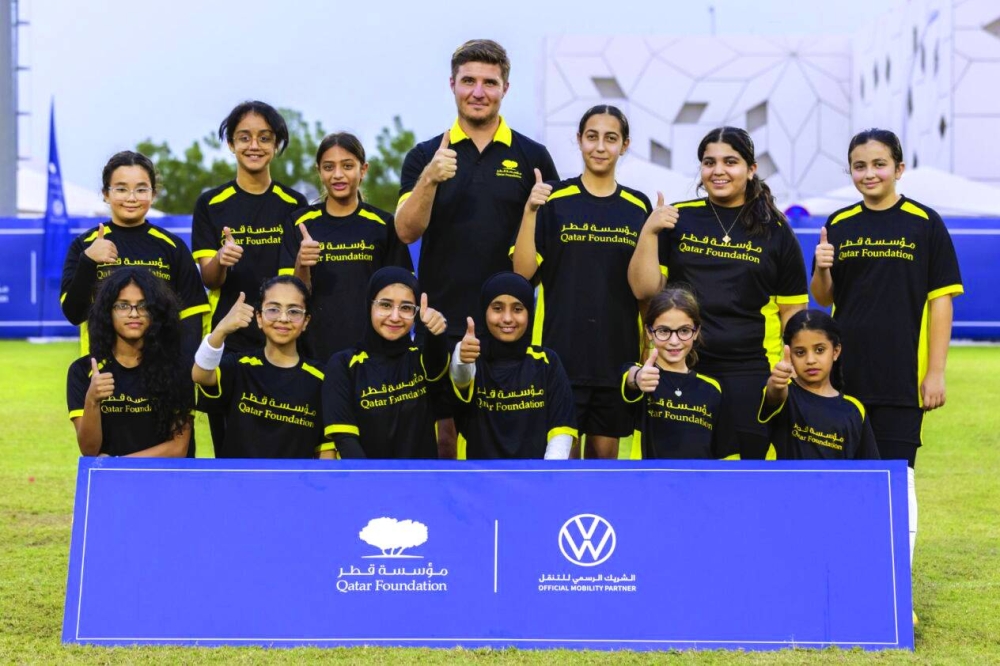 The partnership provides opportunities for women and girls in football.