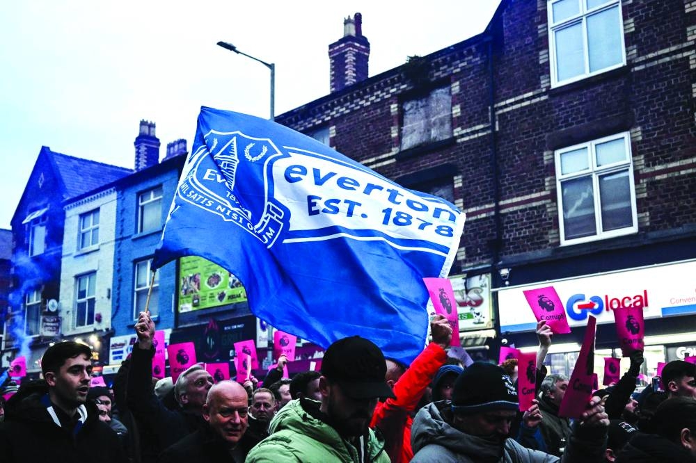 Everton were hit with the hefty punishment in November after an independent commission found they had exceeded permitted losses under the league’s profitability and sustainability rules.