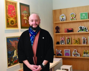 Jordanian artist Hussein Alazaat's 'Memories of the Coming Day' deciphers his art oeuvre at 'Arab Design Now' exhibition - Vimarsana News