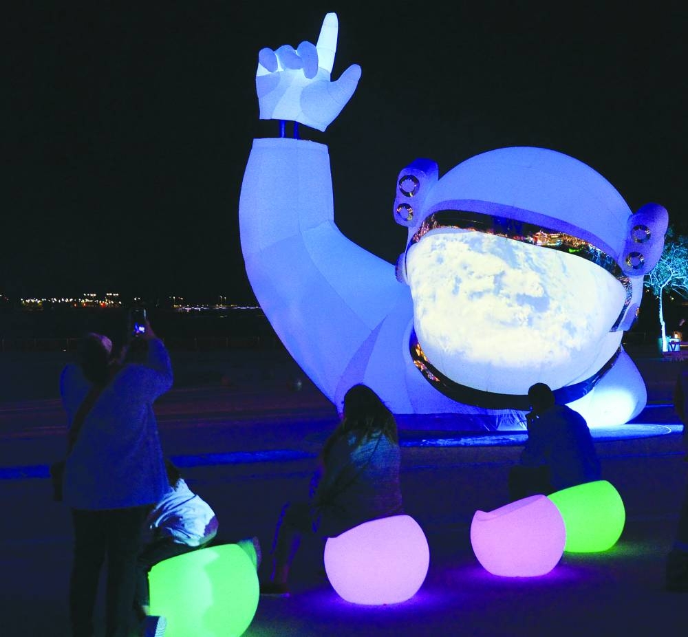 Luminous Festival 2024 at Al Sa'ad Plaza, Lusail Boulevard. PICTURE: Shaji Kayamkulam