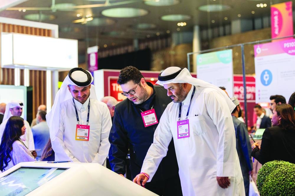 HBKU showcased eight technologies and eight startups.