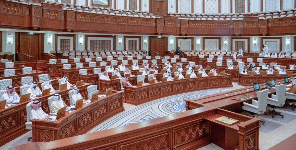 The Shura Council regular weekly meeting at Tamim bin Hamad Hall on Monday.