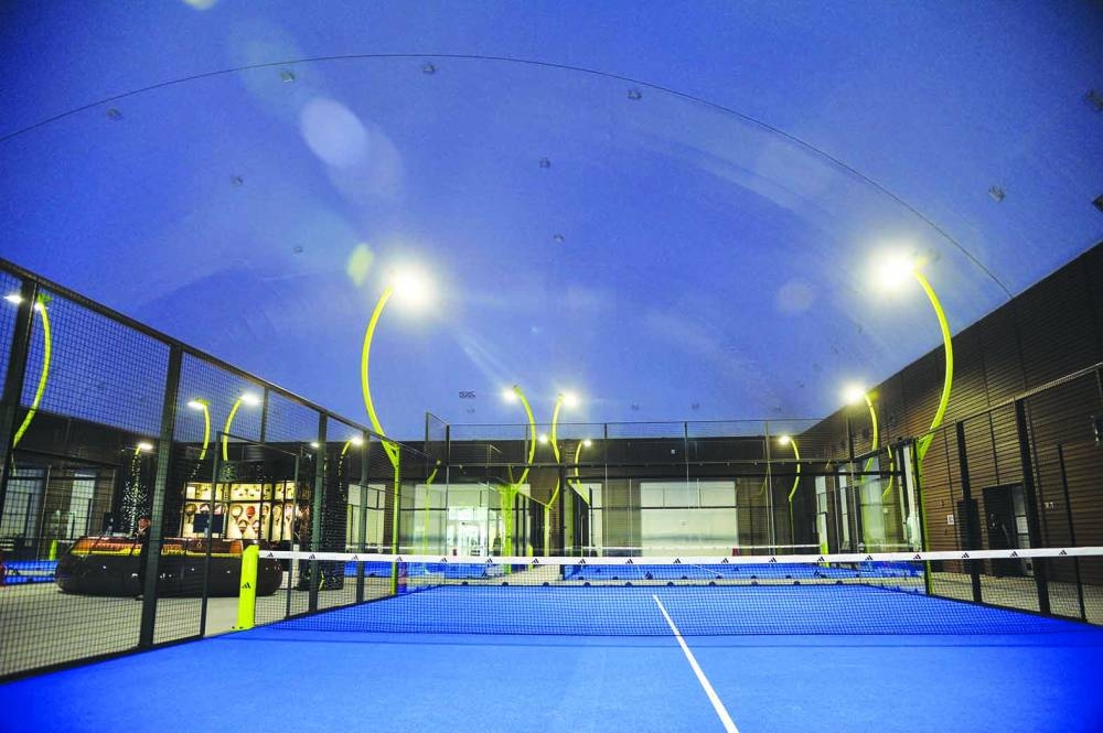 World-class padel facilities at The Dome Padel Club. PICTURE: Shaji Kayamkulam