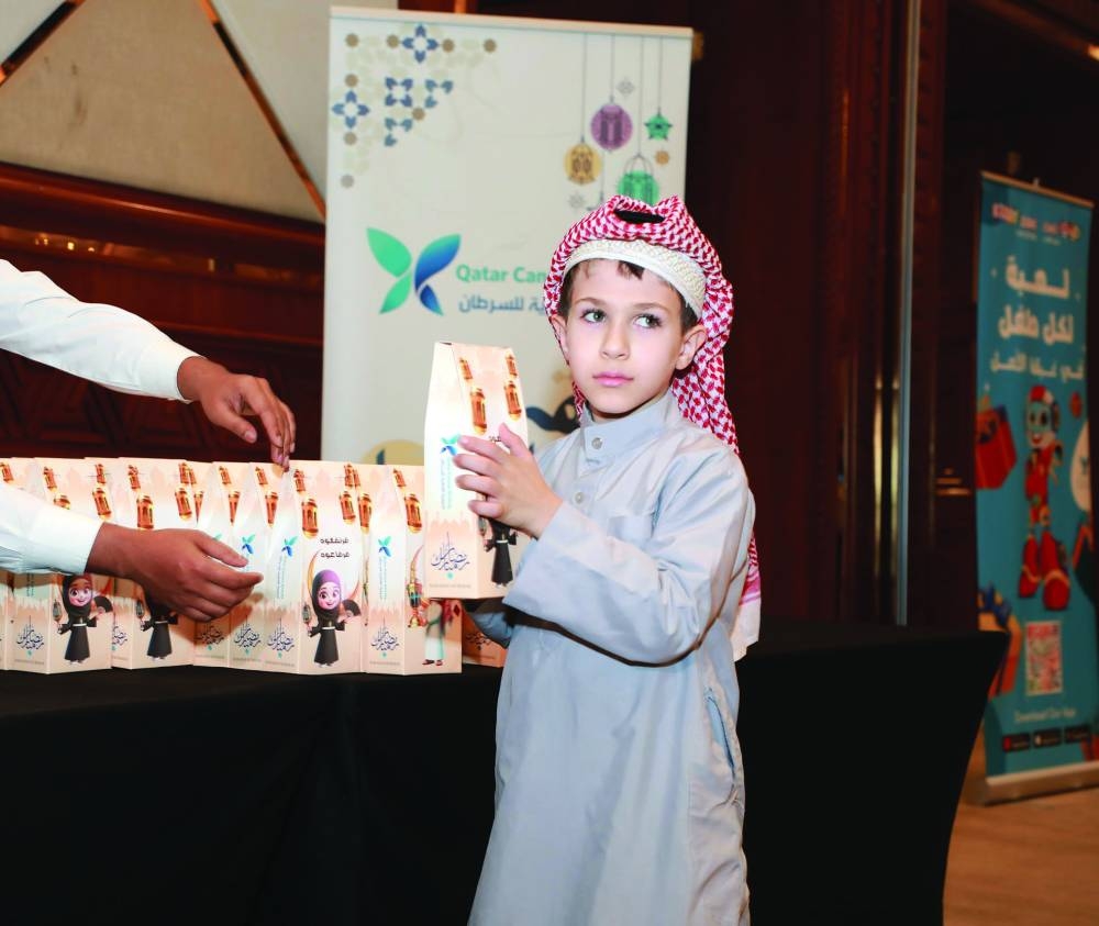 Kiddy Zone distributed gifts to children living with cancer.