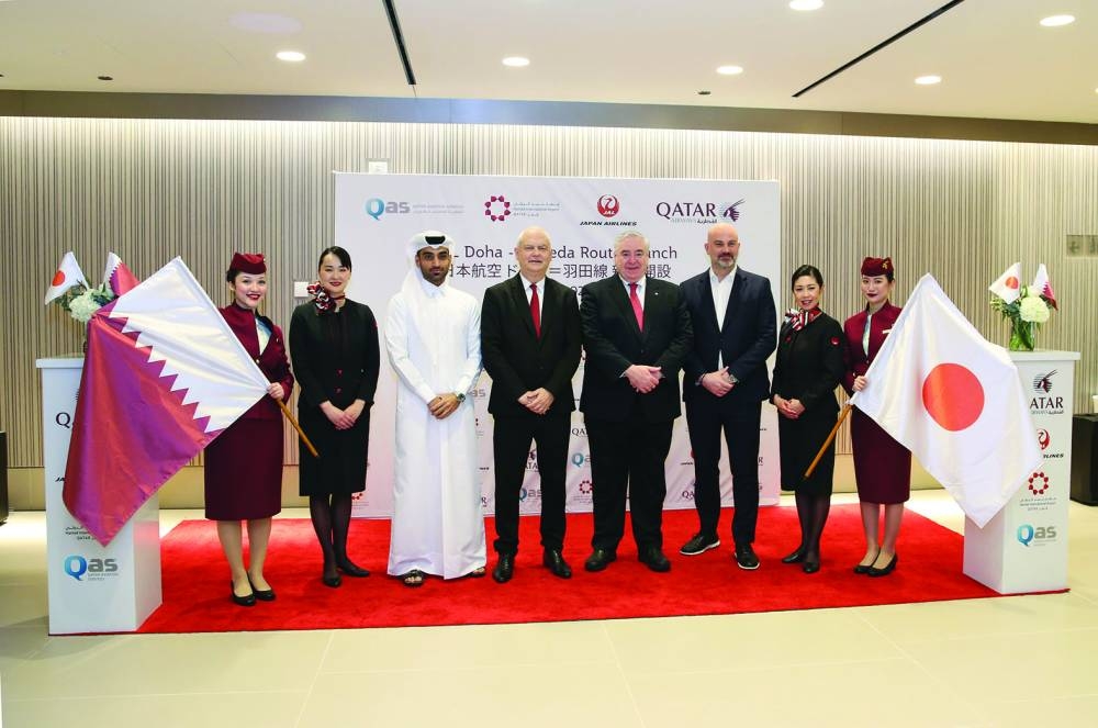 The inaugural flight, operated on March 31 by a Boeing 787-9 aircraft with a capacity of 203 seats, marks the first-ever flight to the Middle East by a Japanese airline – signifying a historic moment in the aviation industry, according to Hamad International Airport.